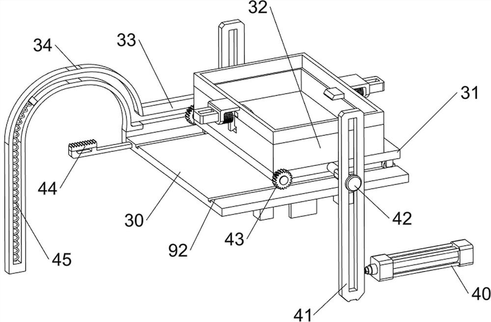 Cement board demolding device for production