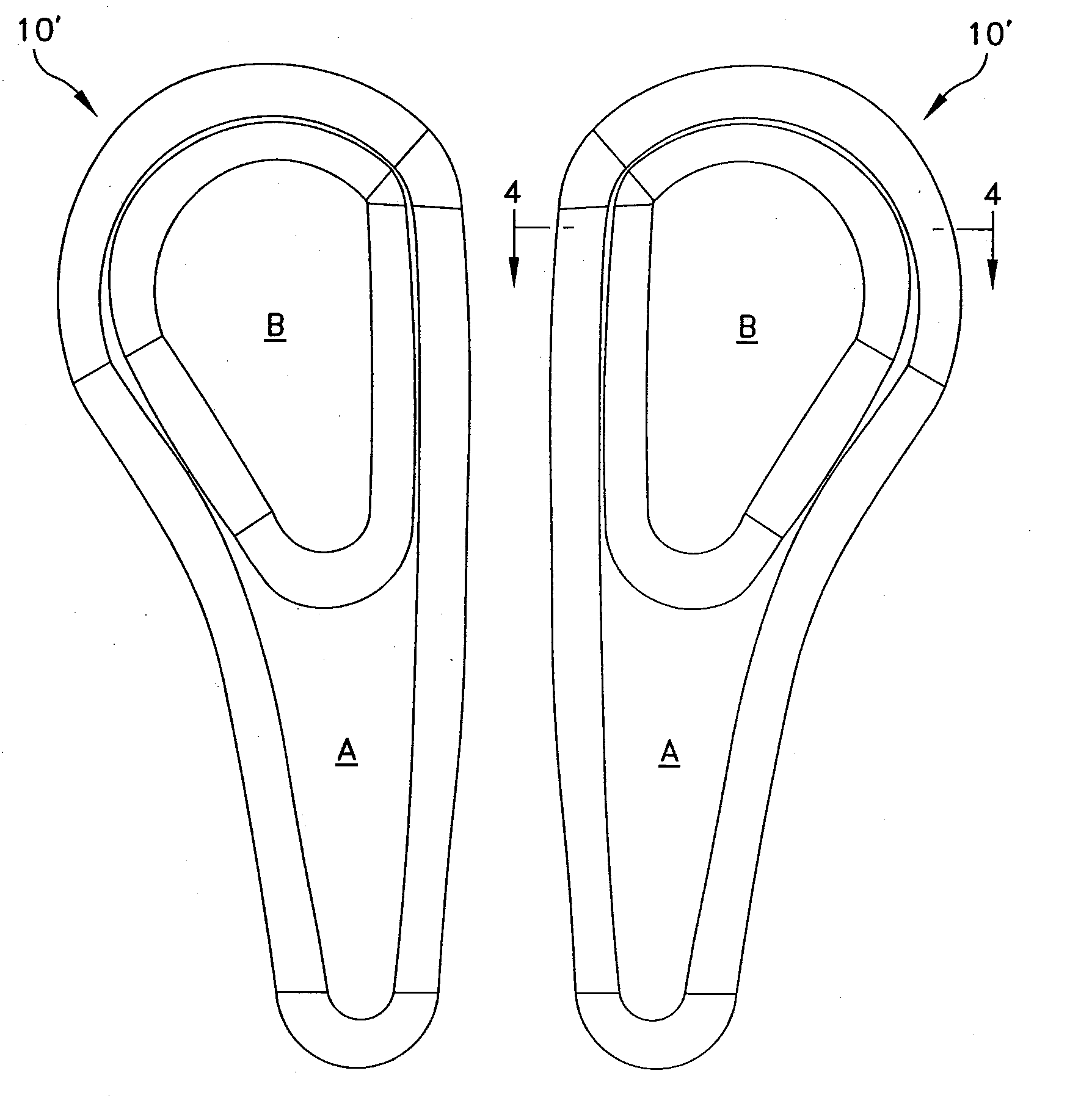 Cushioning medallions, methods of making and methods of using