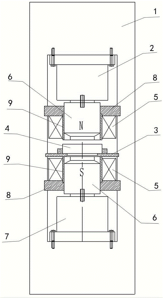 Magnetic field isostatic pressing machine