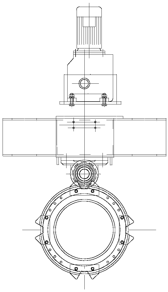 Toothed chain pulling type three-grade transmission system of vertical circulating stereo garage