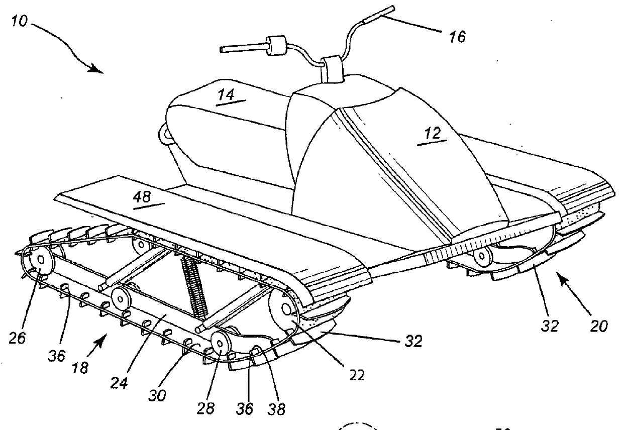 Dual track vehicle