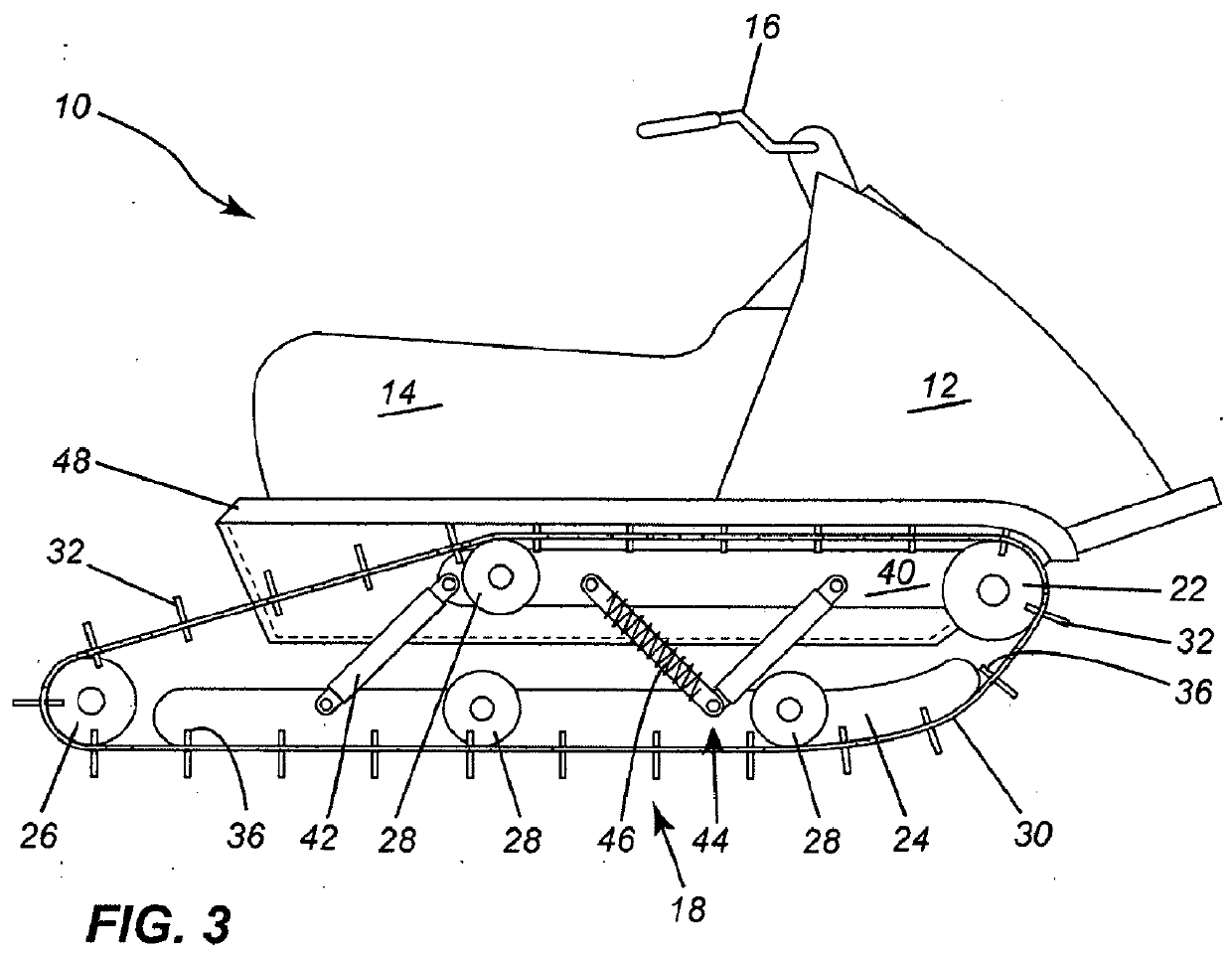 Dual track vehicle