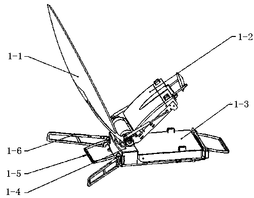 Ultra-light satellite portable station