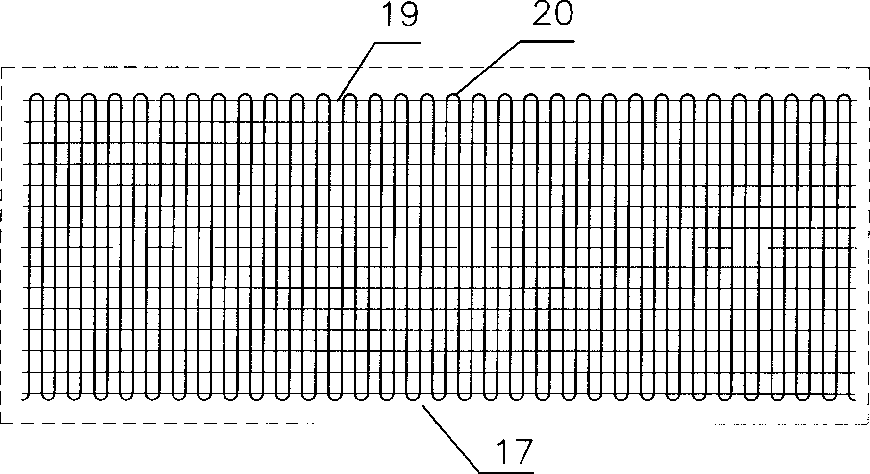 Quasi-two-pole winding-structure lead-acid battery and making method