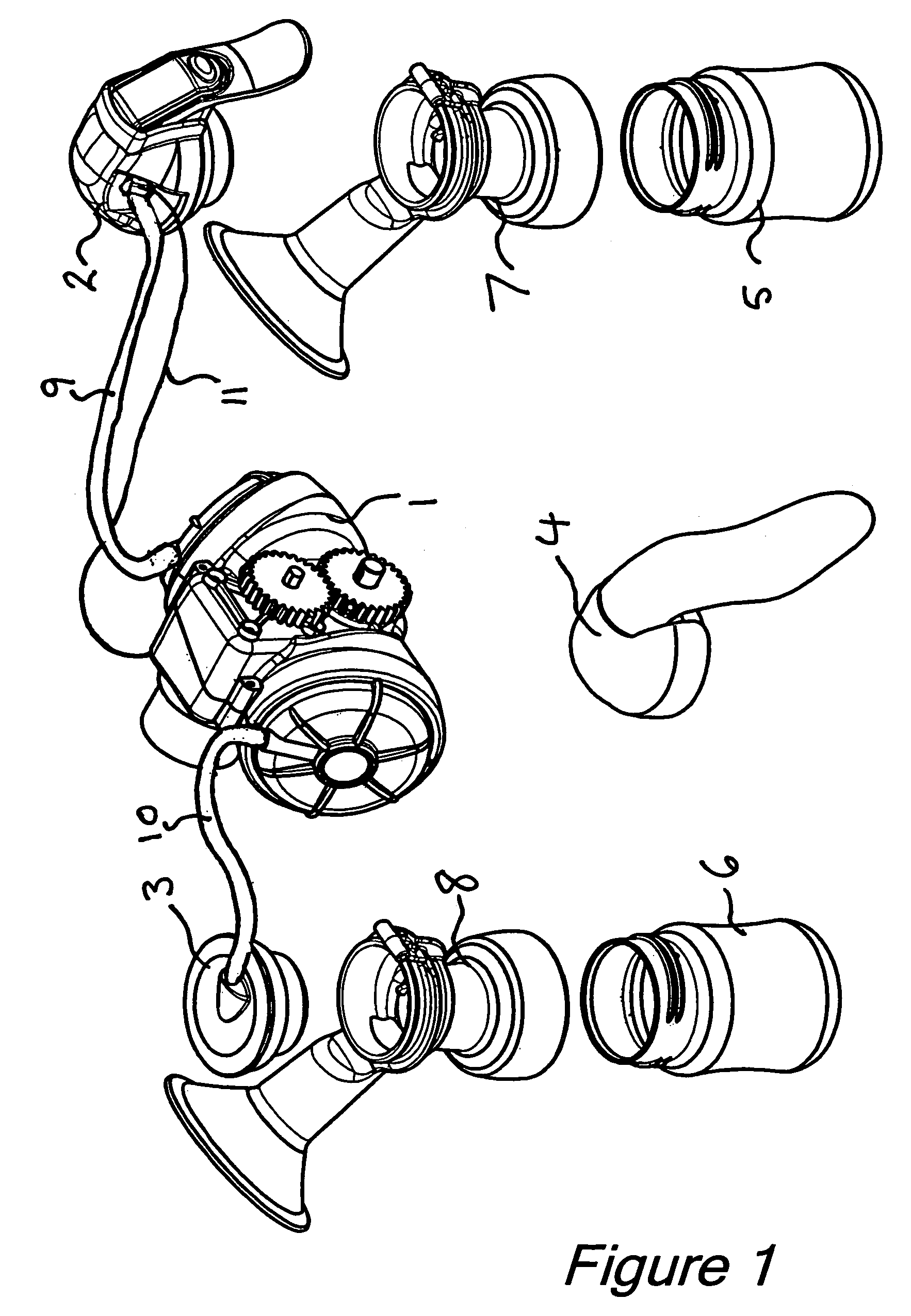 Powered breast pump