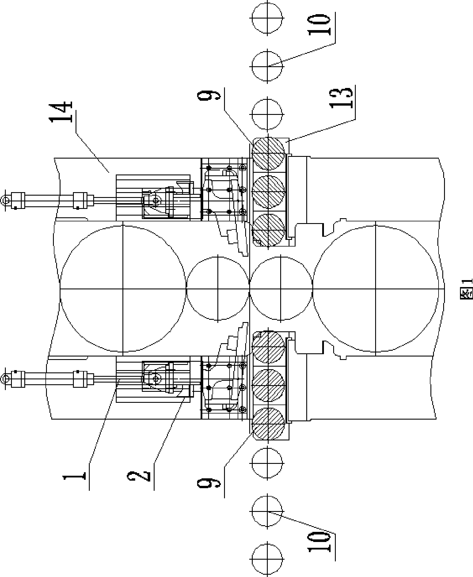 Breast-roll set replacement method and hoisting clamp thereof