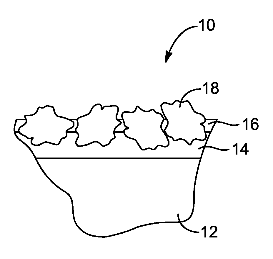 Seed-delivered, soil-amendment method and composition