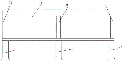 Foldable integrated table and chair set