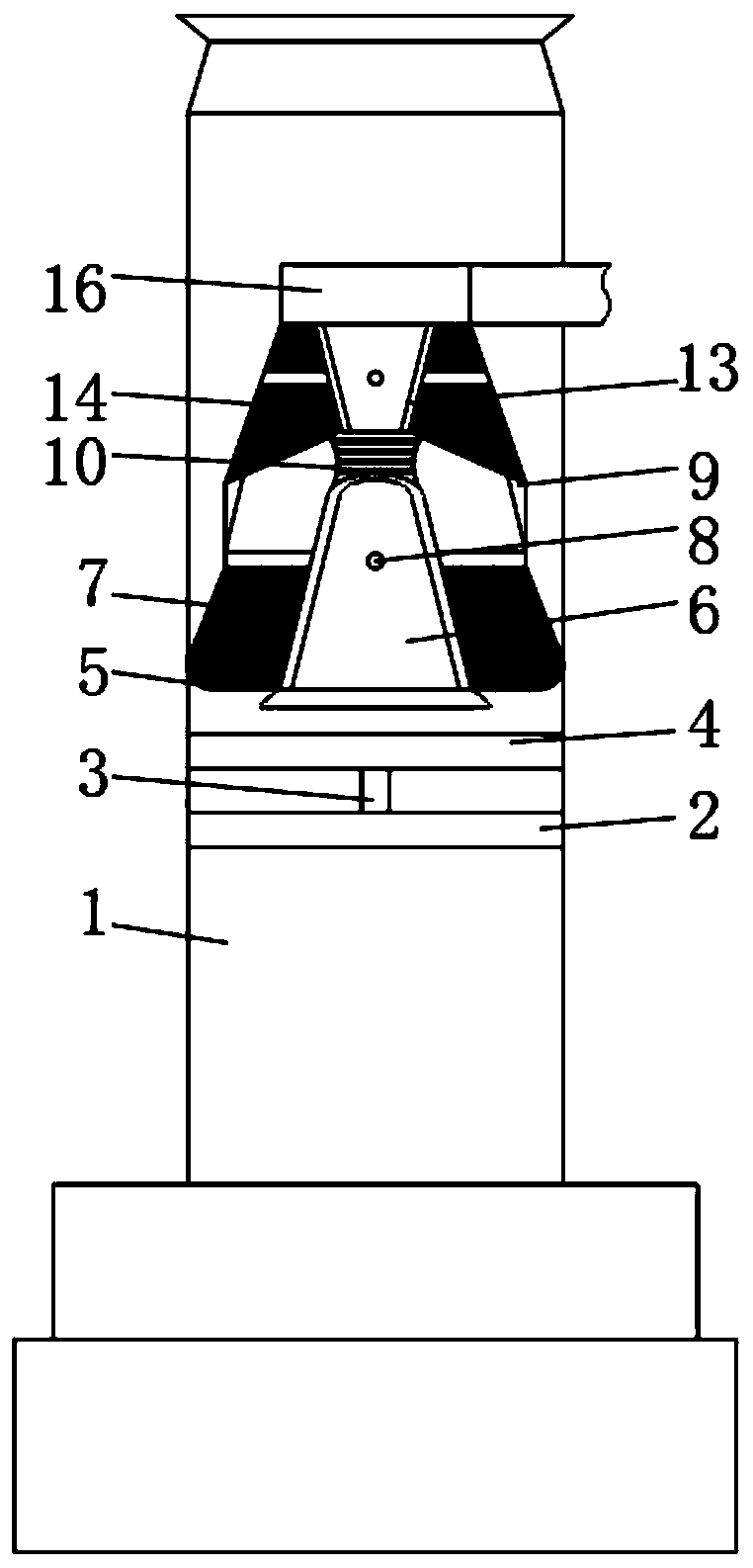 Drying device of L-ascorbate-2-phosphate