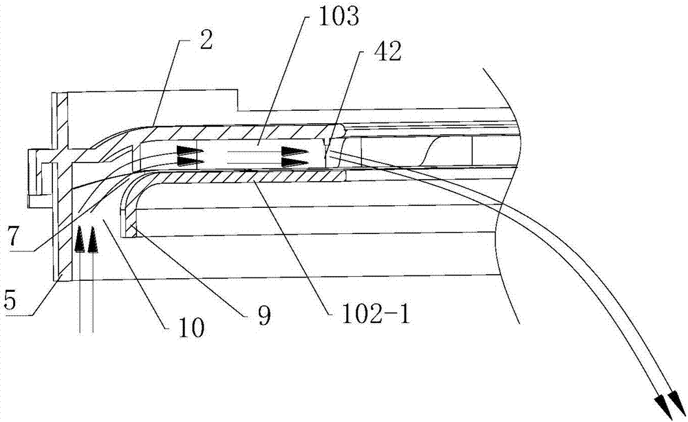 Outer drum cover of washing machine, washing machine and control method