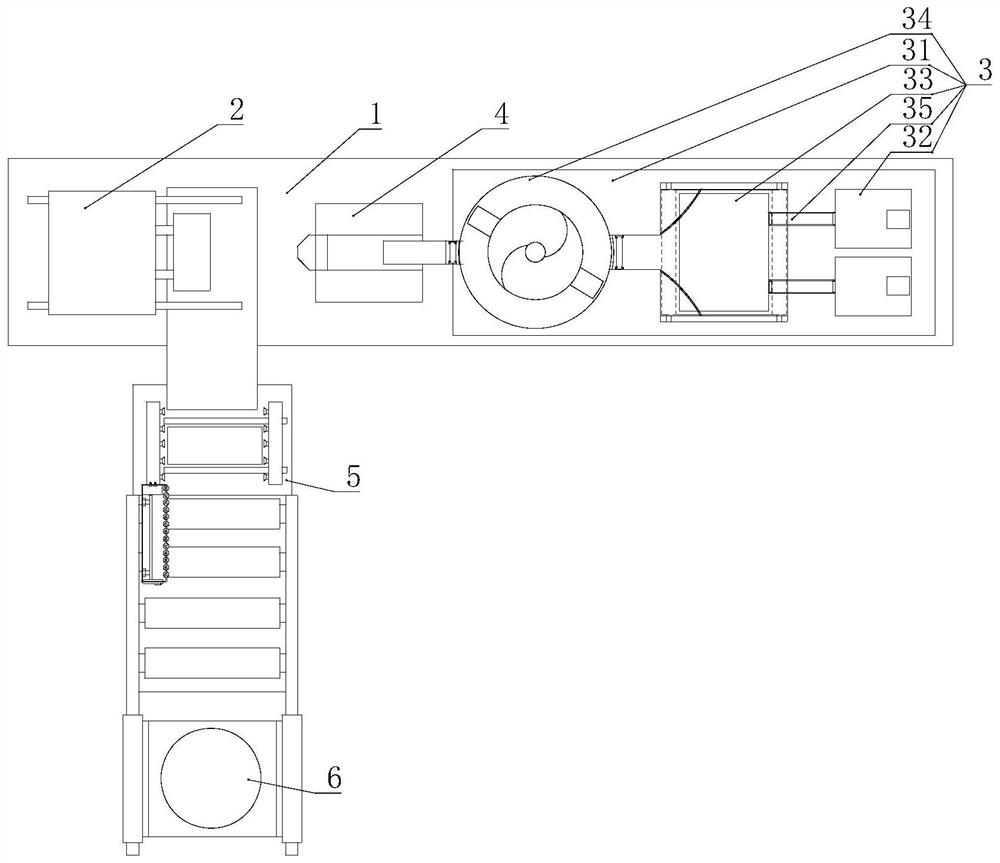 Automatic feeding, packaging and injection molding equipment and application method thereof