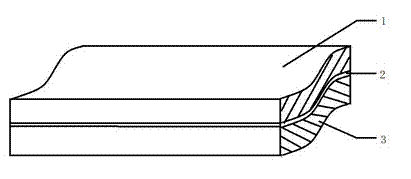 Method for preparing bipolar membrane modified by heavy metal ion loaded carbon nao tube