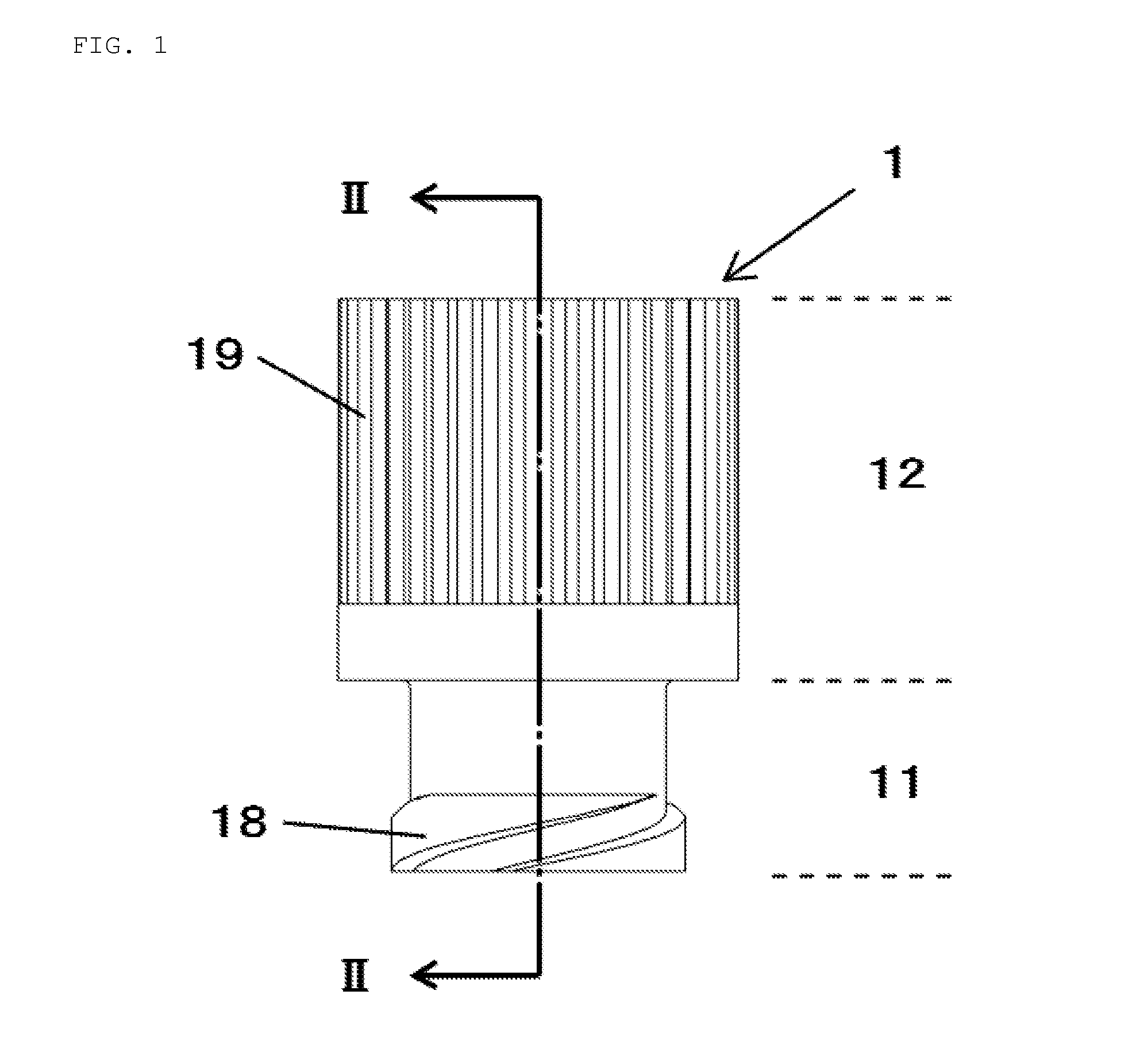 Plastic-made nozzle cap