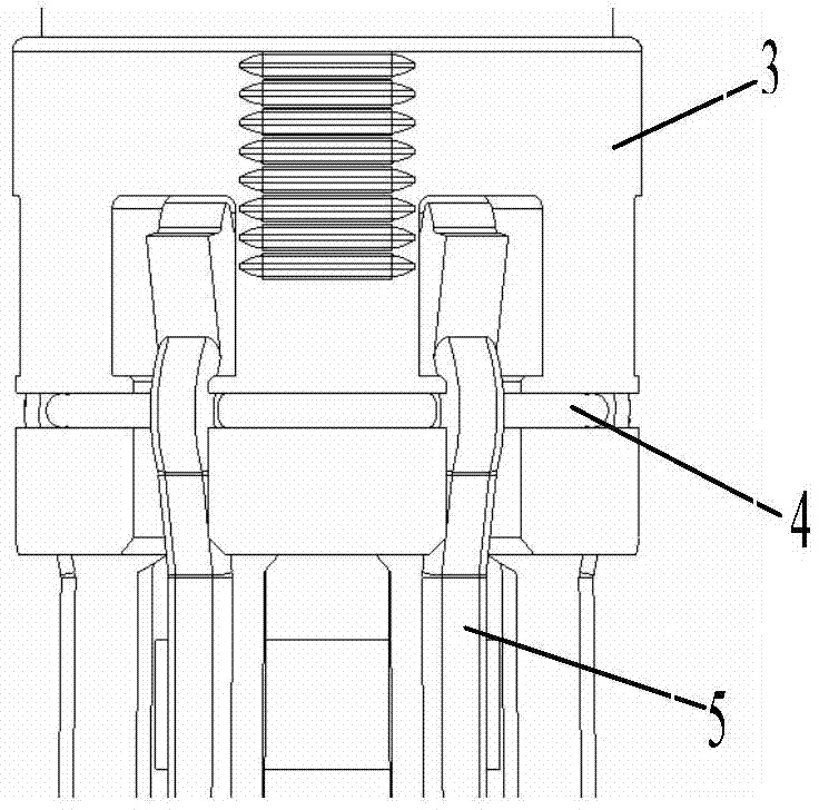 Pneumoperitoneum-free device for gear open type laparoscope