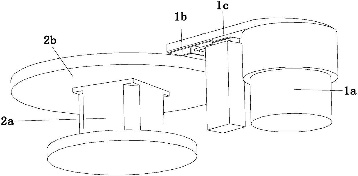 Working method of assembling device for medical one-off oxygen humidification bottle