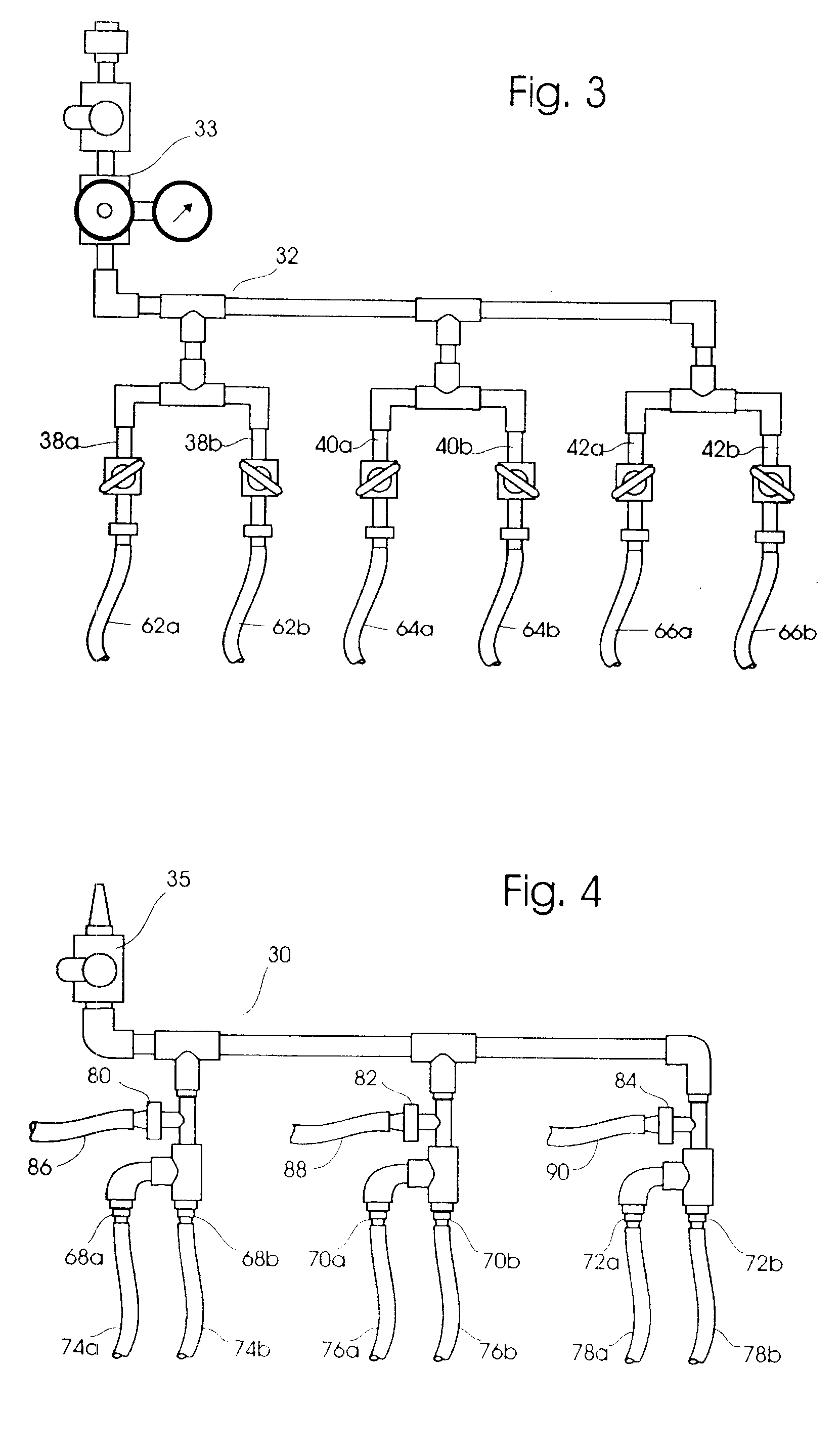 Foam apparatus for use with roll-over and/or automatic type car wash