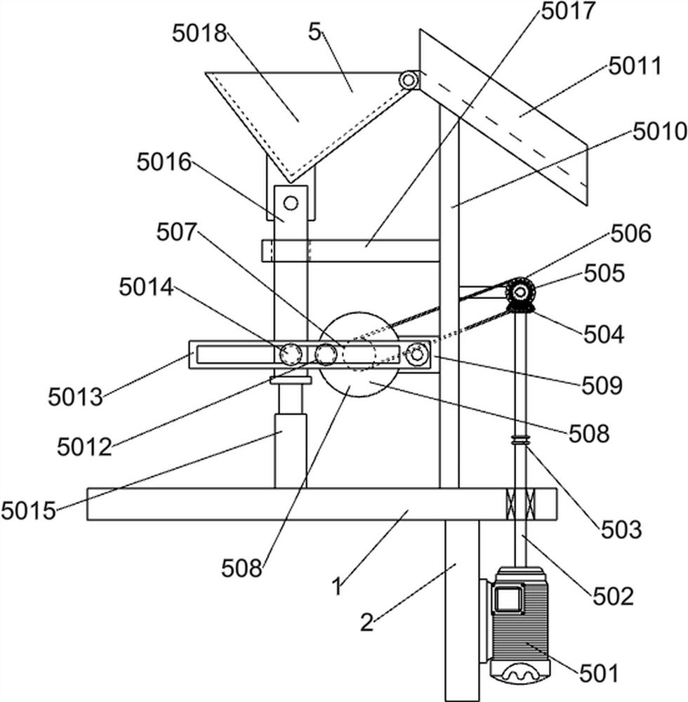 Breaking type single-seam camellia oleifera fruit shelling device