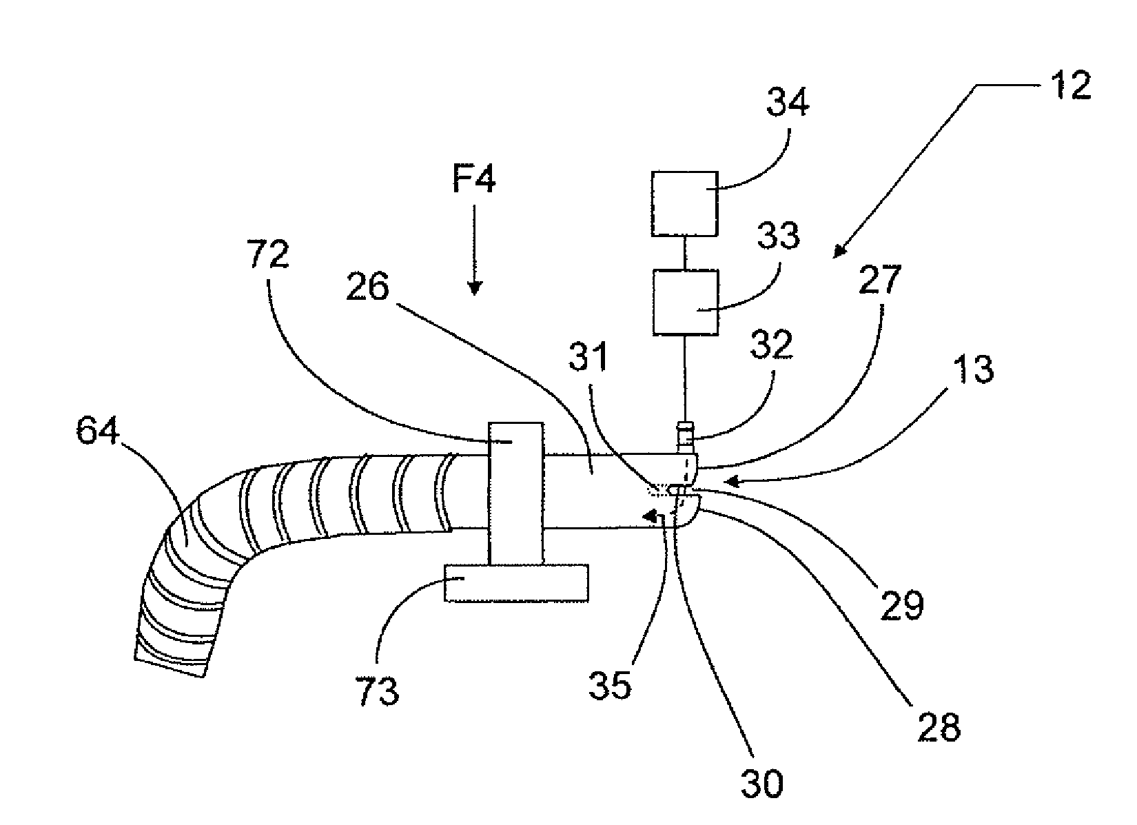 Device and method for catching and stretching weft threads in weaving machine