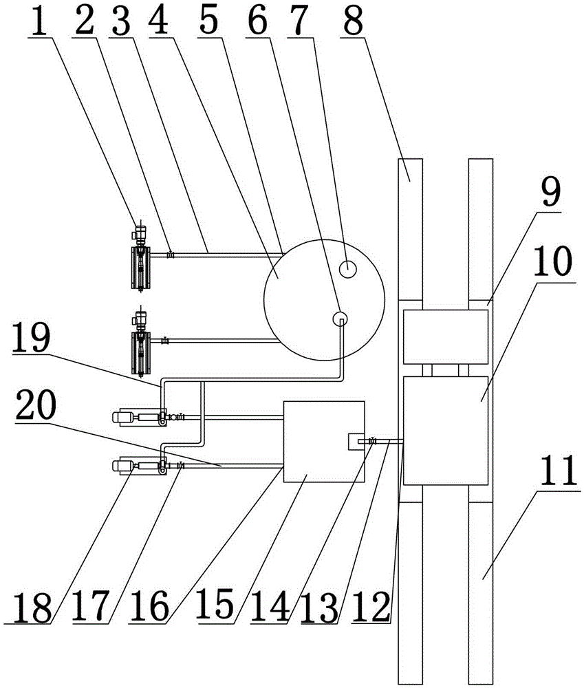 Concentrated sulfuric acid negative pressure acid unloading system