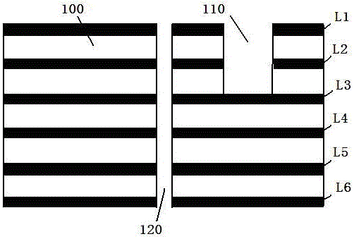 Deep-groove PCB board and processing method thereof