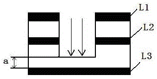 Deep-groove PCB board and processing method thereof