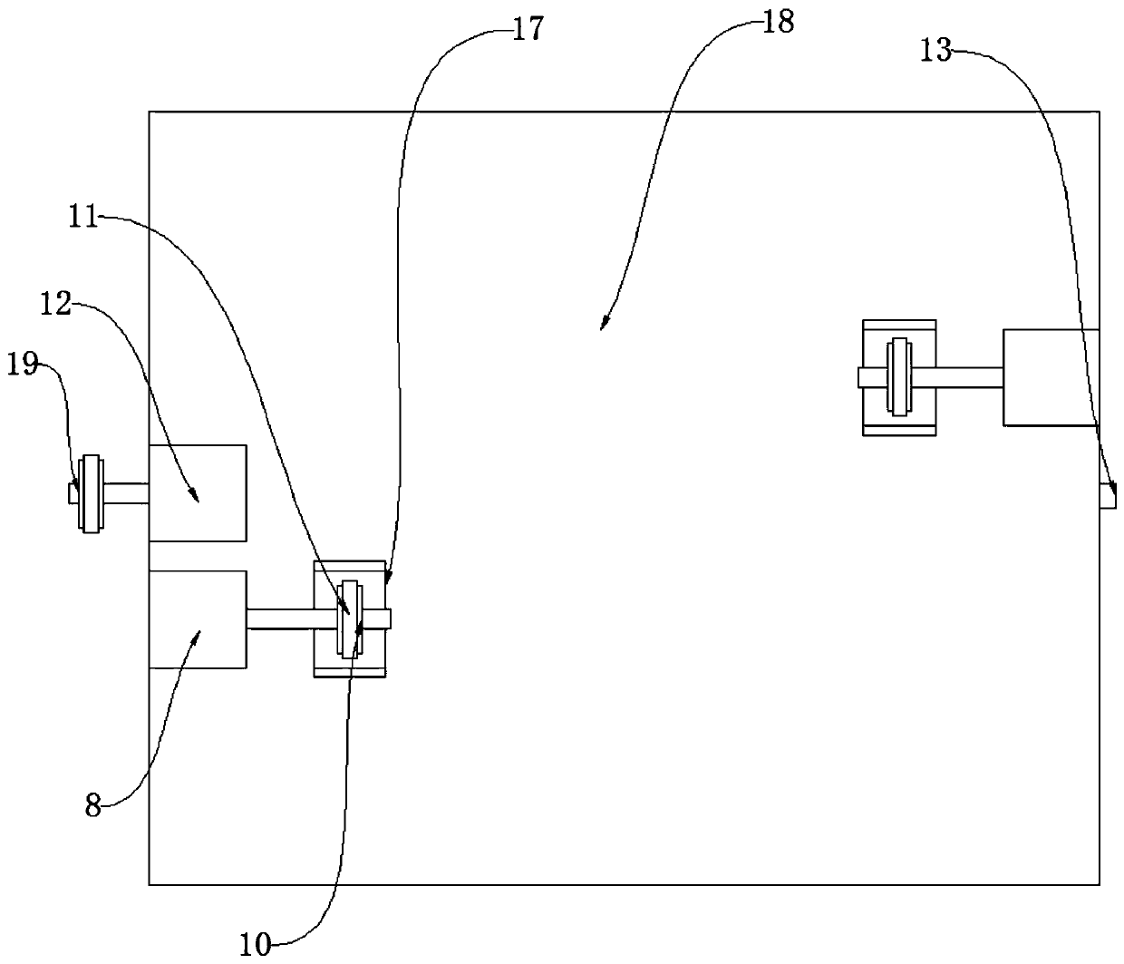 Packing scale bag opening mechanism