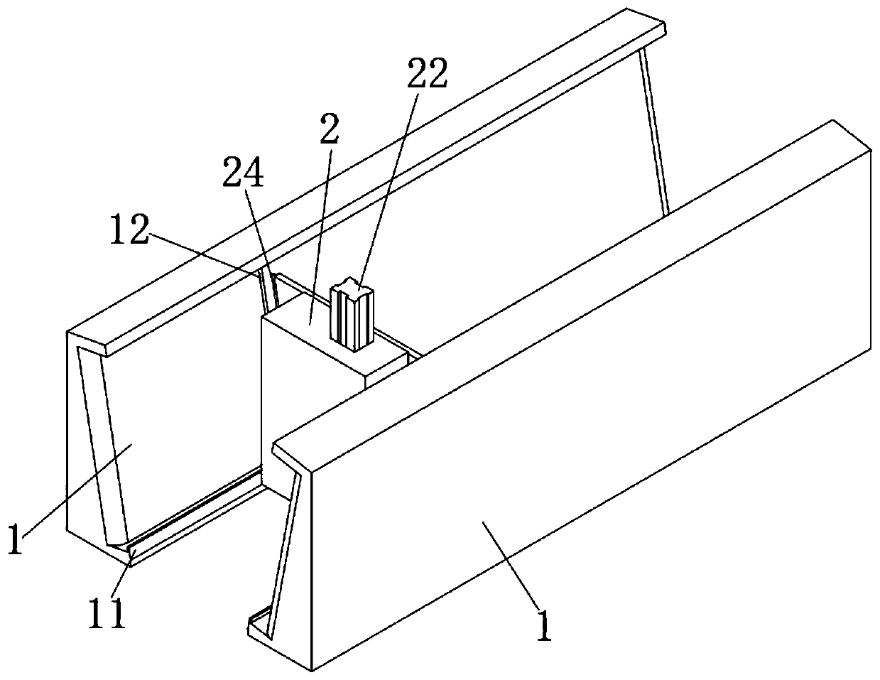 A double-station cutting mechanism