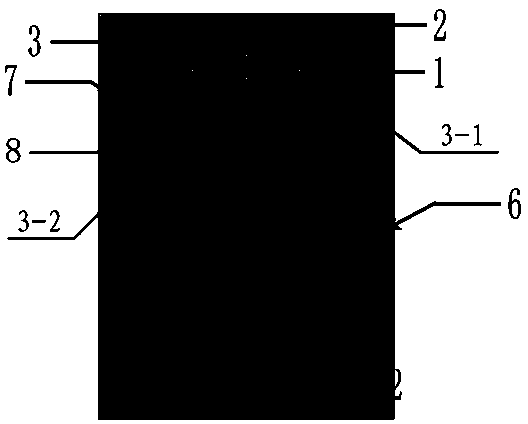 Frequency-reconfigurable ultra broad band antenna based on planar bi-layer section electromagnetic slit structure