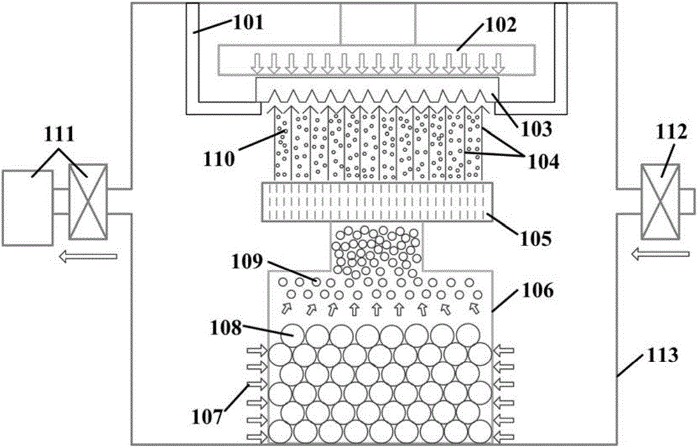 Copper indium gallium selenide thin-film solar cell uniform in gallium distribution and preparation method thereof