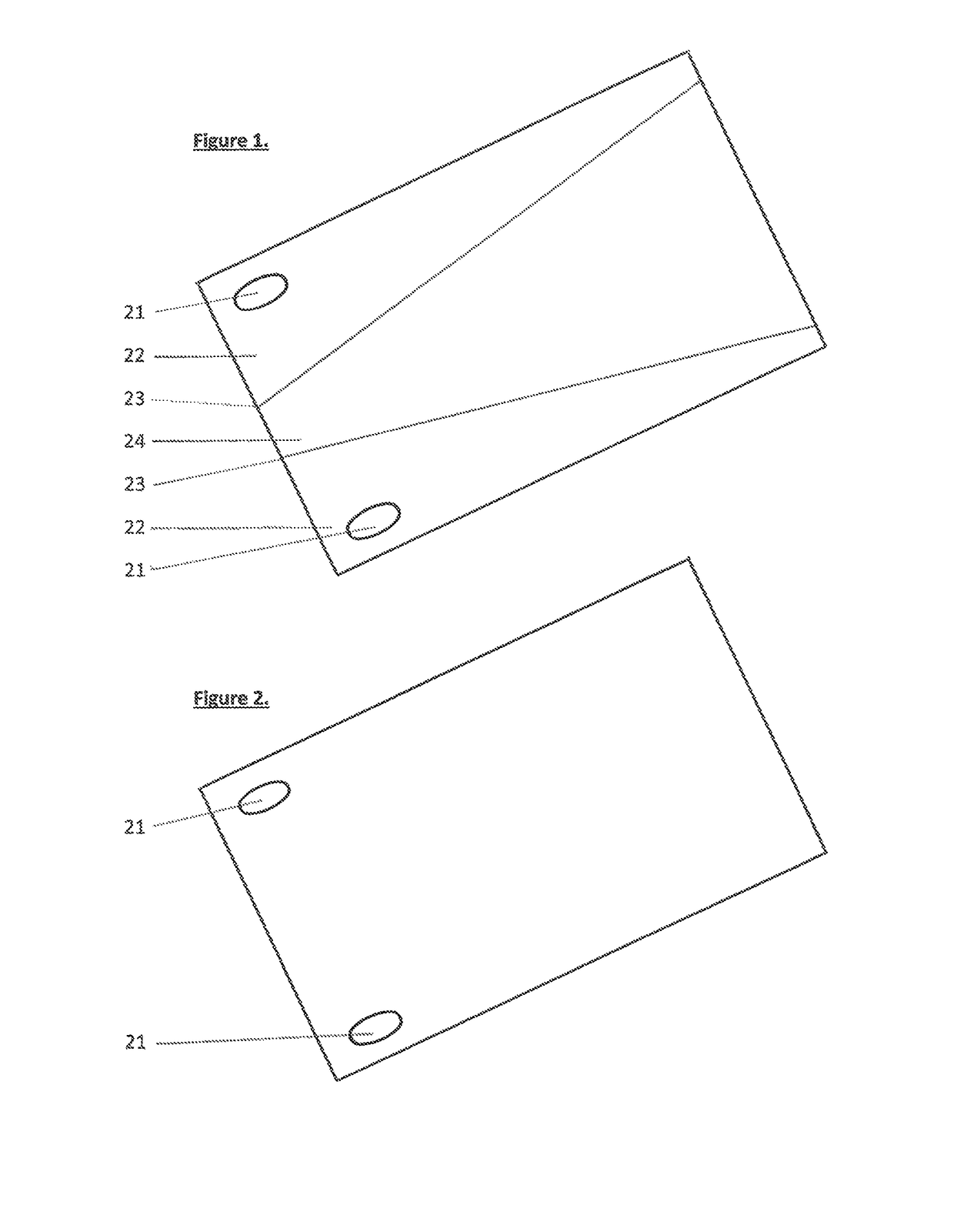 Thin chopping and slicing board that facilitates easy transfer of prepared ingredients