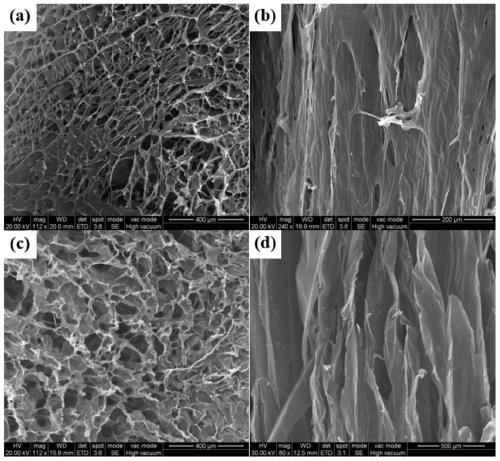 Anisotropic nano-cellulose aerogel and preparation method and device thereof