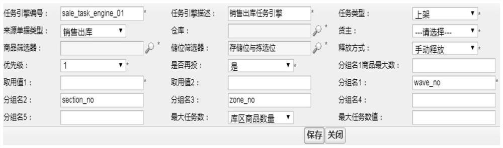 Grouping task generation method and device