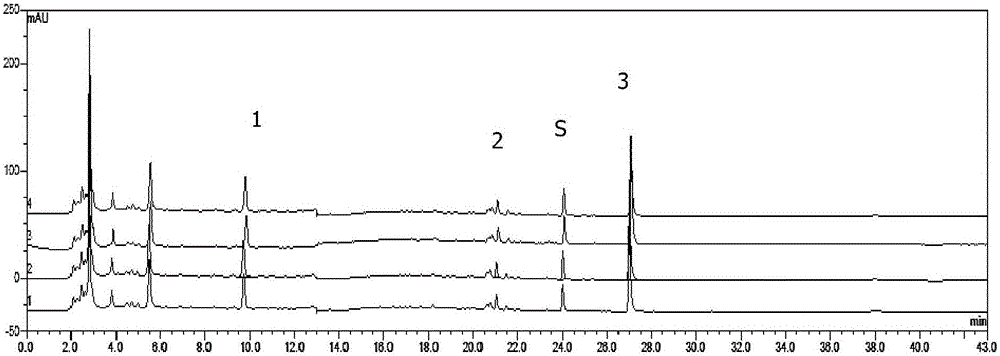 Method for establishing radix-scrophulariae pharmaceutical-preparation fingerprint chromatography