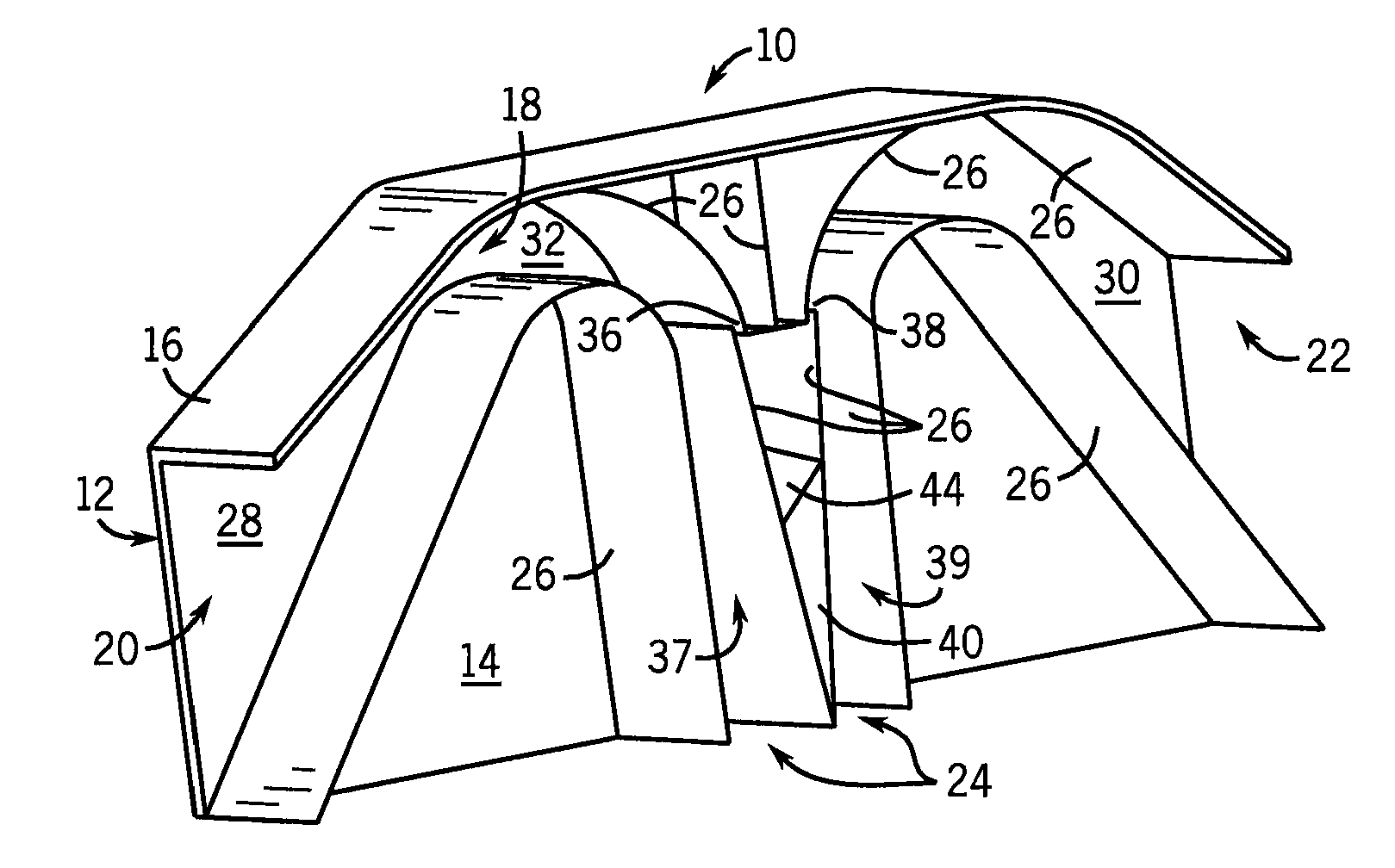 Controlled flow air precleaner