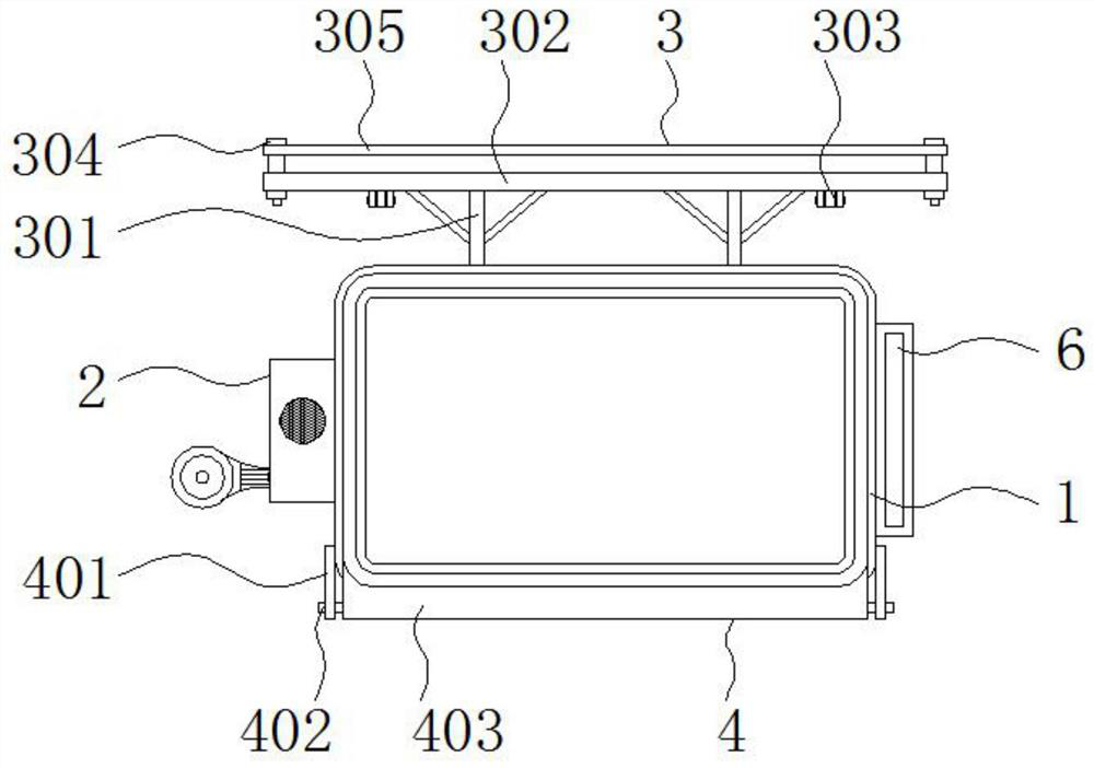 Muck truck vehicle-mounted LED display screen with fatigue driving sound-light alarm function