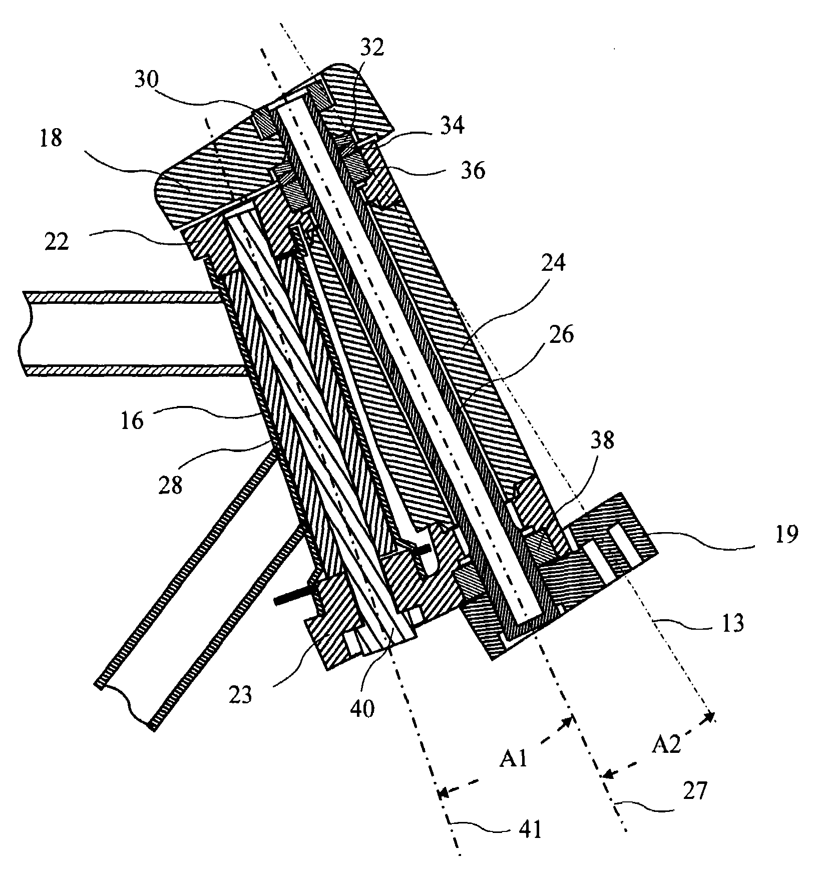 Motorcycle rake and trail adjuster