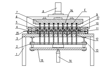 Automatic leading wire inserting device for paper tube