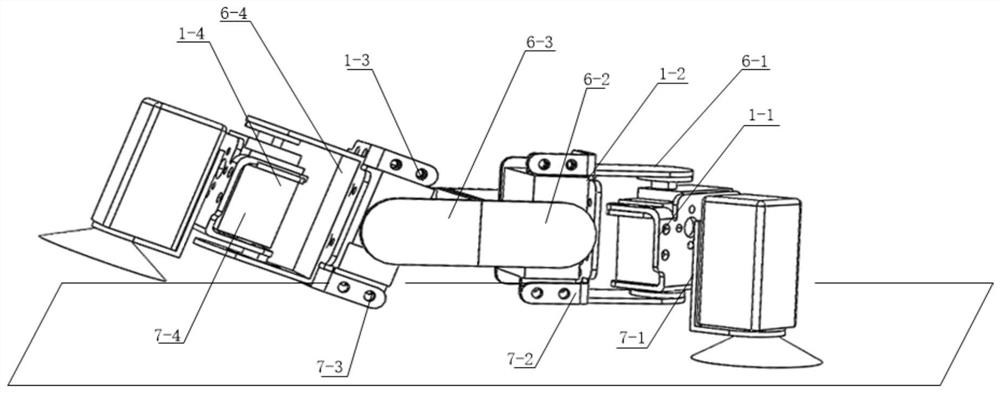 A portable intelligent car washing robot