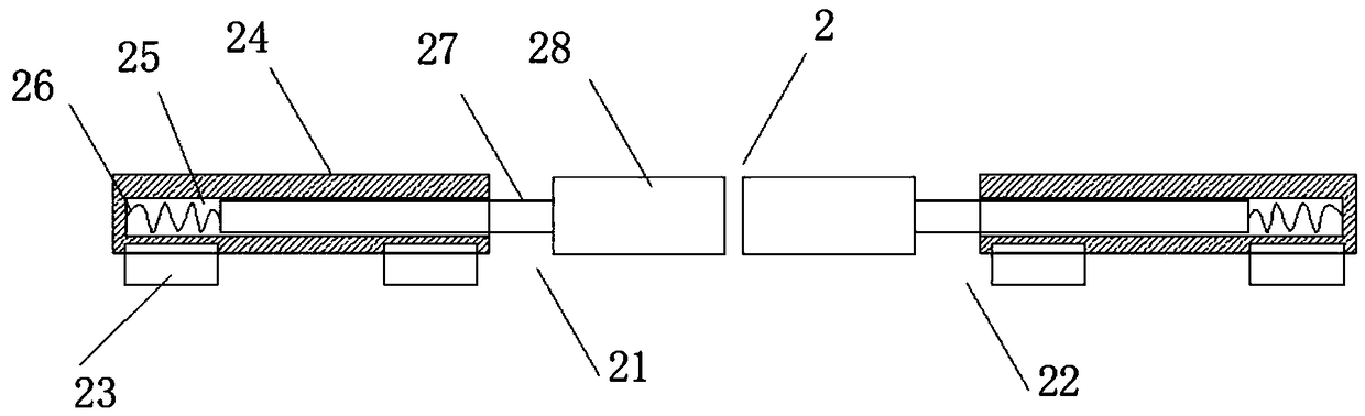 Manual cleaning device for writing brush cleaning