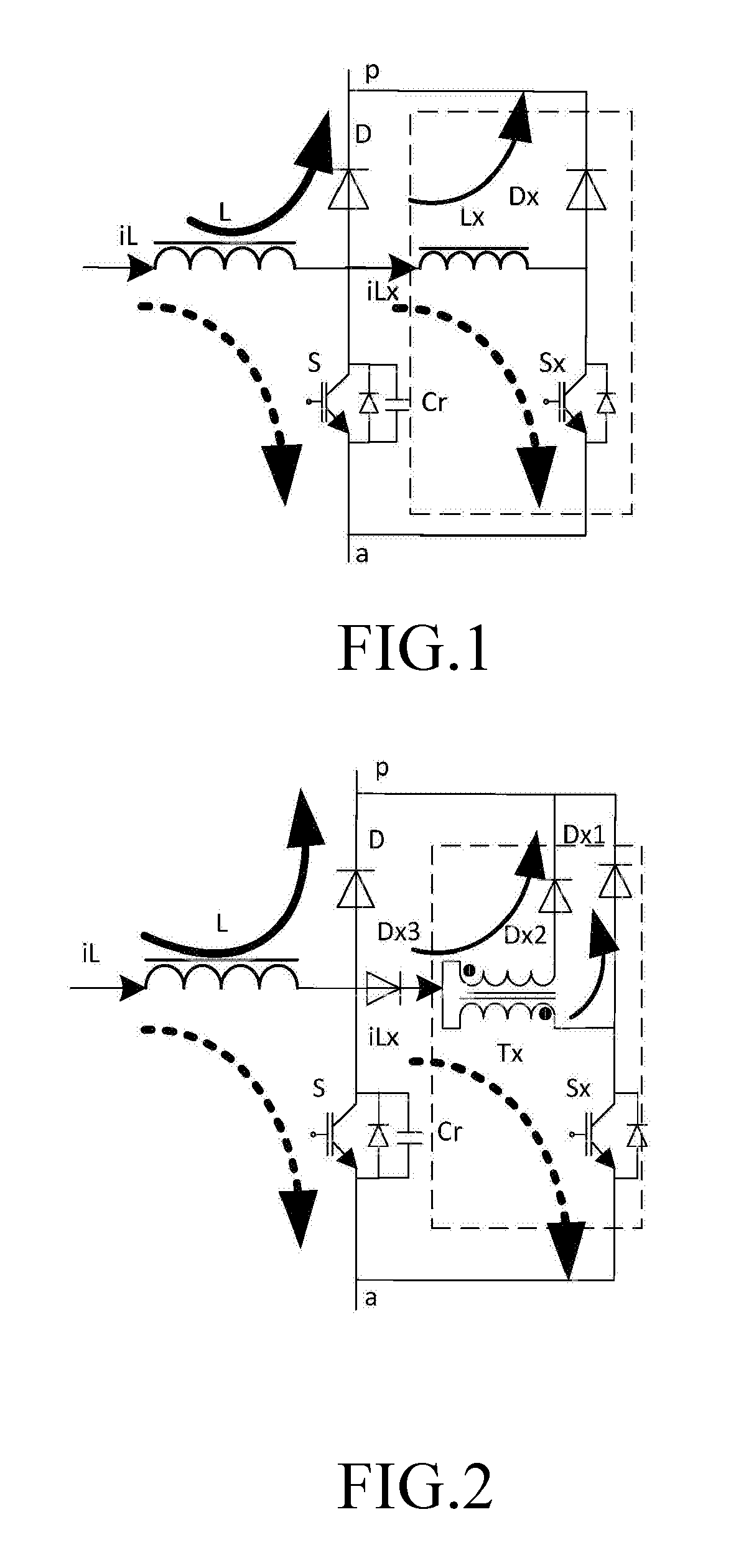 Soft Switching Auxiliary Circuit, Three-Level Three-Phase Zero-Voltage Conversion Circuit