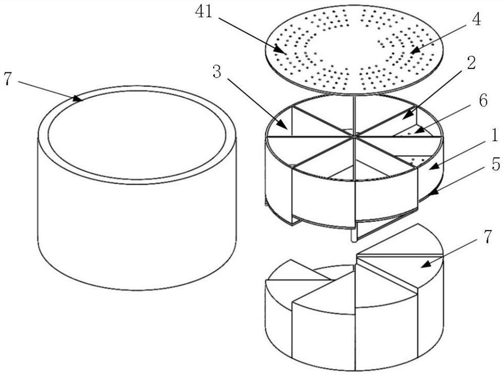 Multi-cavity composite sound absorption structure