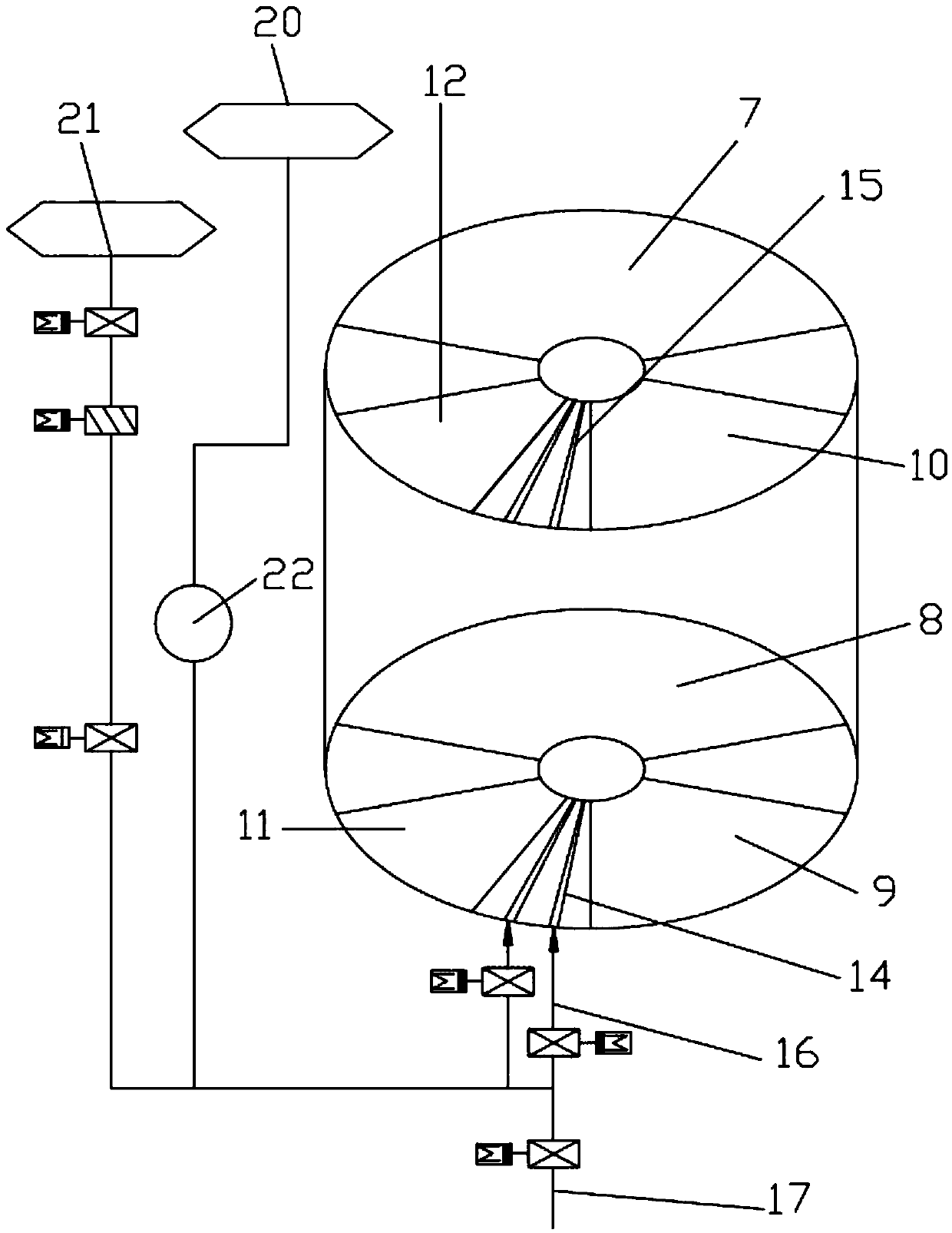 Multi-sector self-cleaning anti-corrosion and anti-blocking rotary air preheater