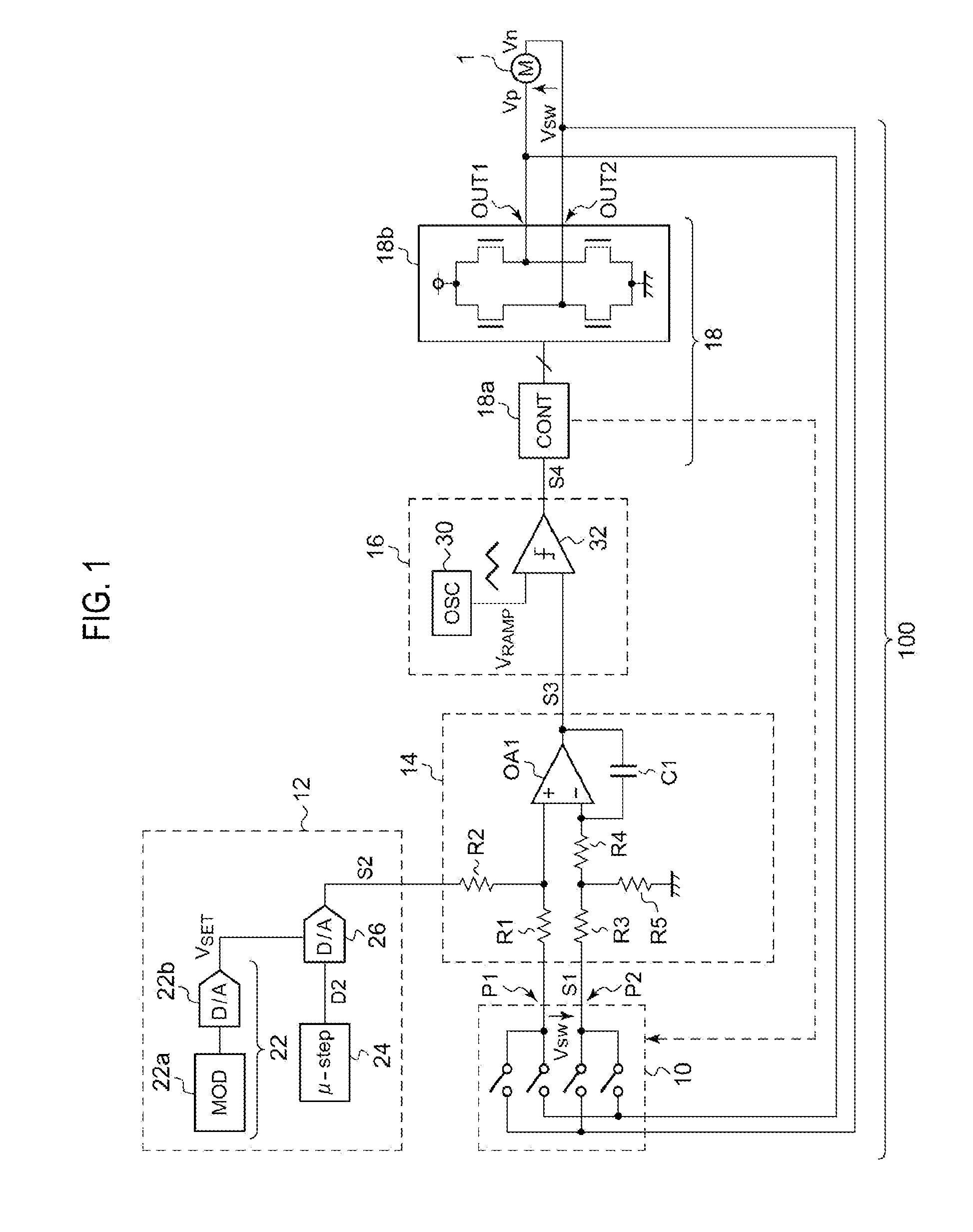 Motor driving circuit and electronic apparatus using the same