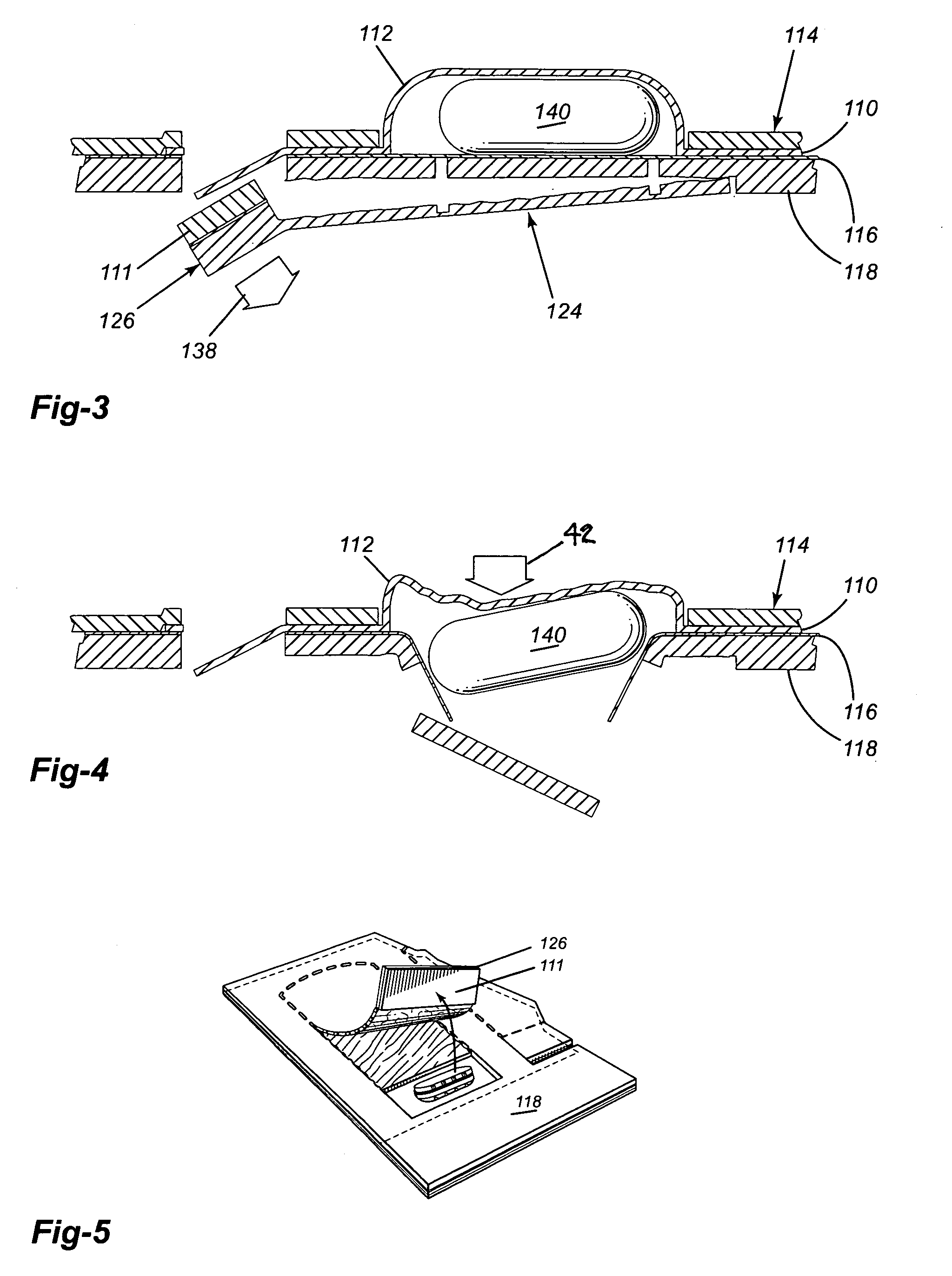 Push and peel pack for dispensing medicants