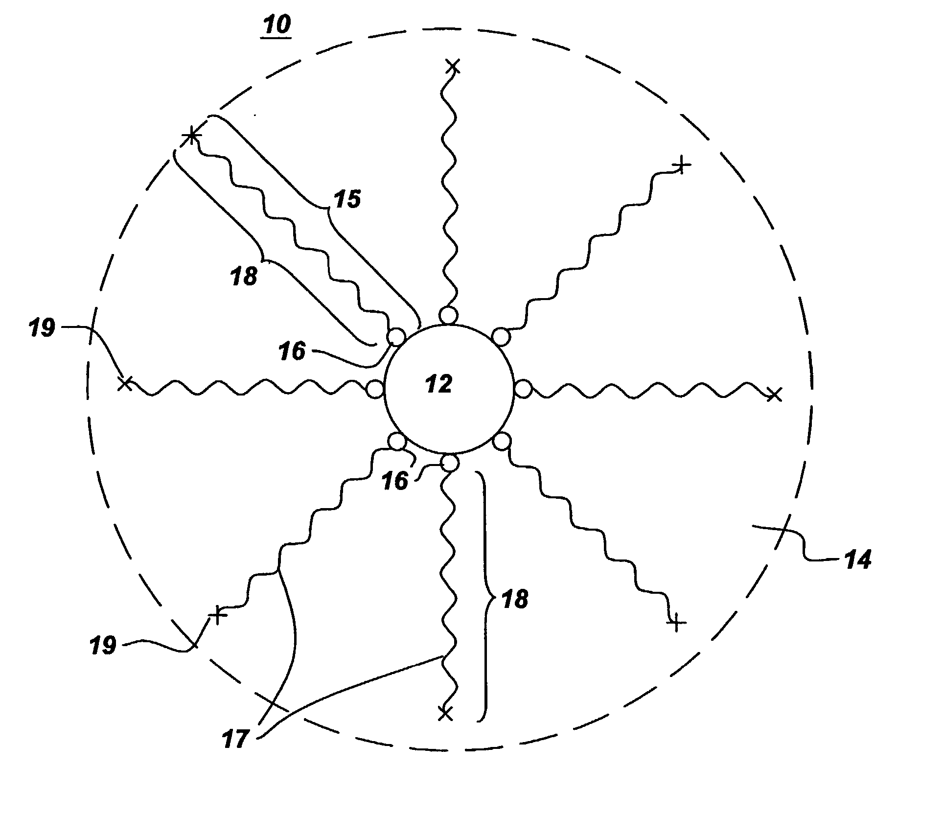 Nanoparticle having an inorganic core