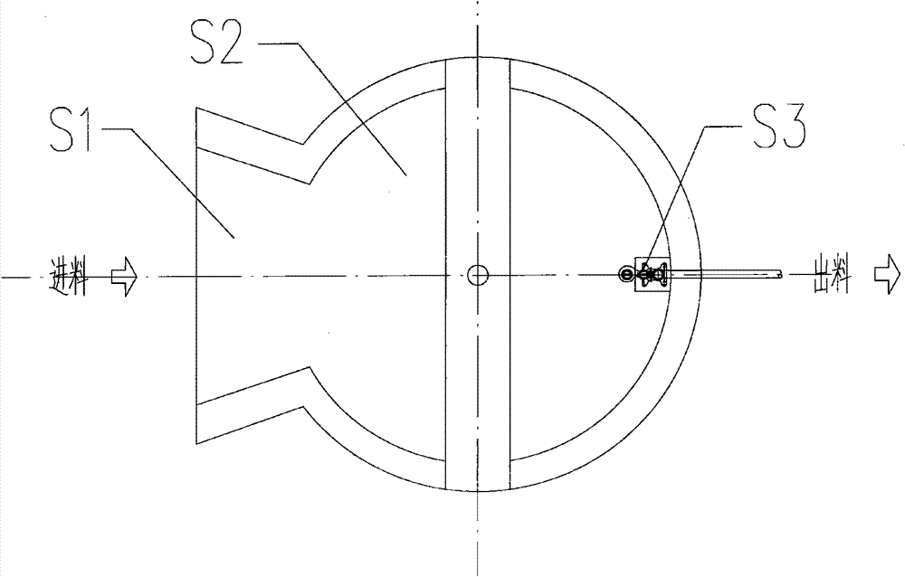 Pretreatment system and method for raw anaerobic fermentation material