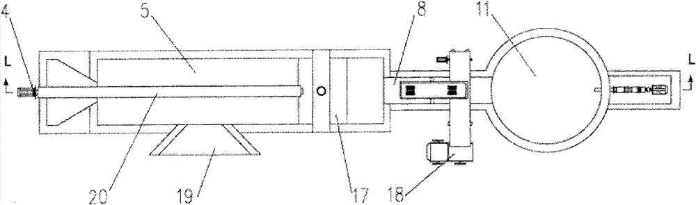 Pretreatment system and method for raw anaerobic fermentation material