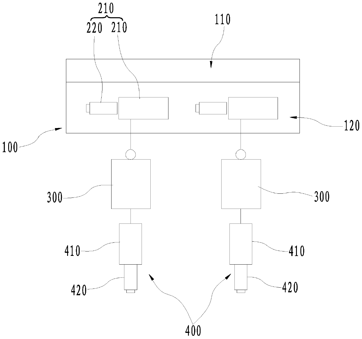 Layout structure of gas-steam combined cycle distributed energy station