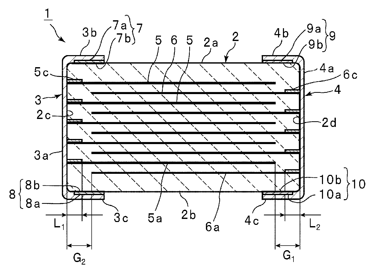 Laminated ceramic electronic component