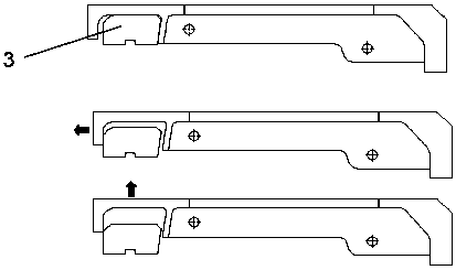 High pressure loss fire grate segment structure device for garbage incinerator